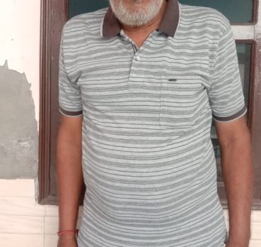 Rajinder pal Sharma, 66 years old, Ambala, India