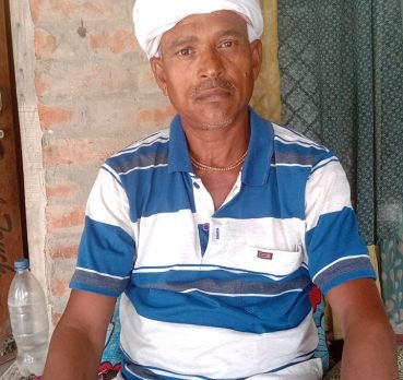 Aagya Ram, 58 years old, Bahraigh, India